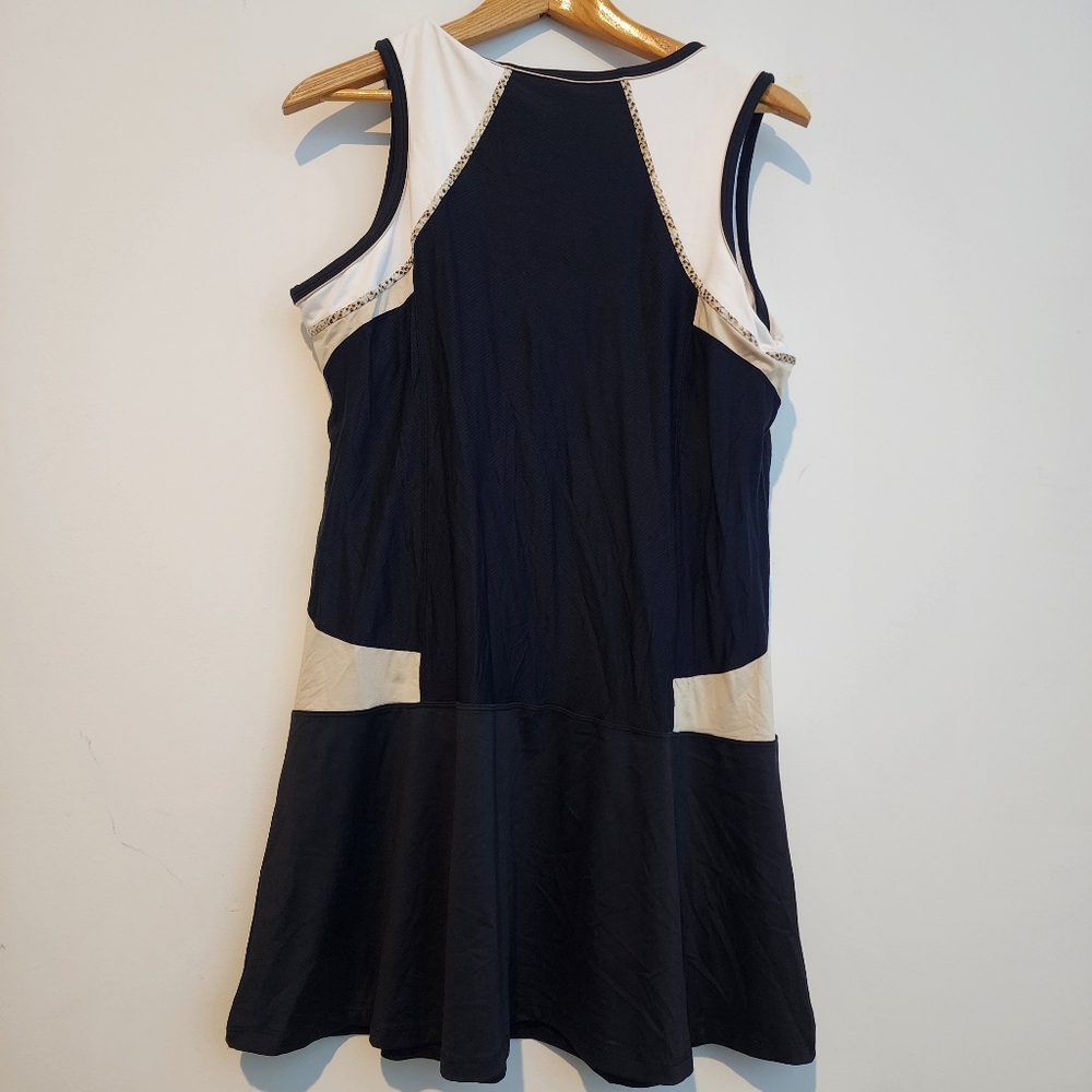 Tail Athletic Tech Mini Dress Size XL Golf Tennis Sleeveless Black Pickleball - Picture 4 of 11